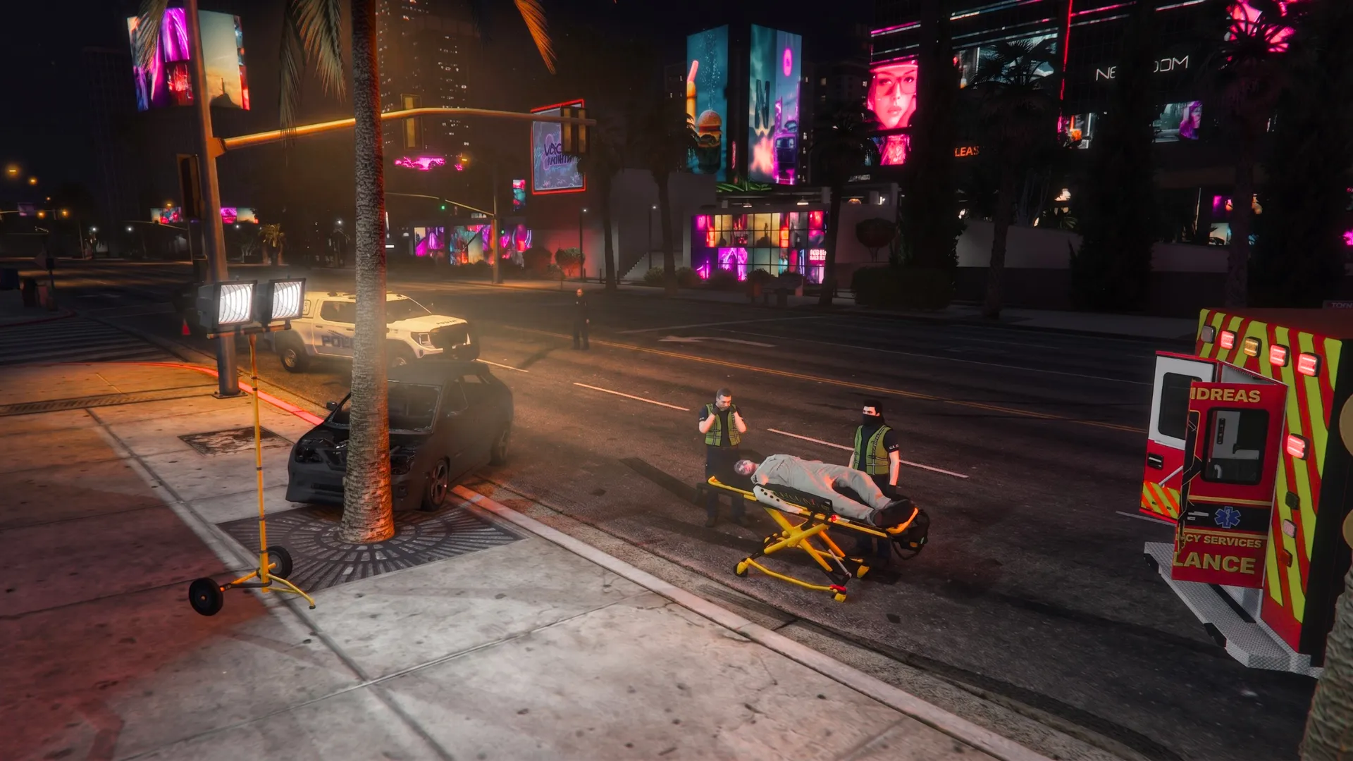 Late Night Rescue Operation